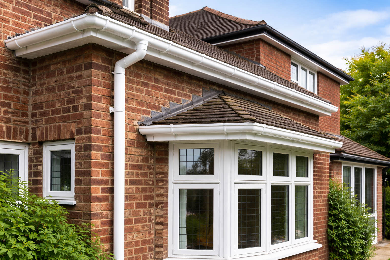 replacement guttering installation